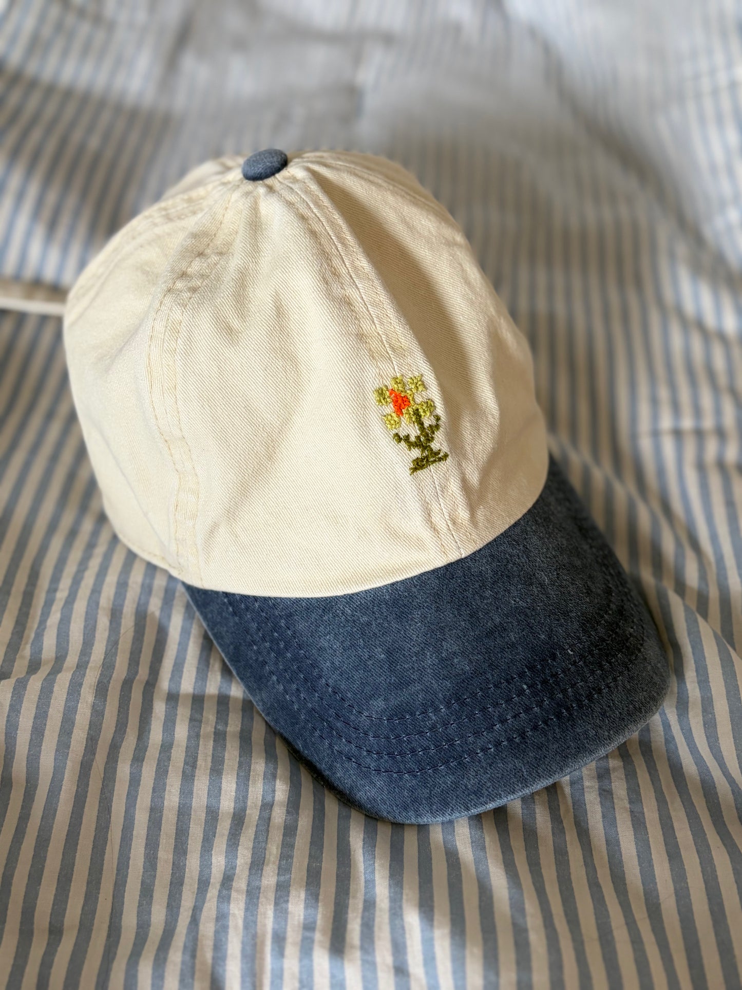 *Cross Stitch Baseball Cap Workshop 7/9