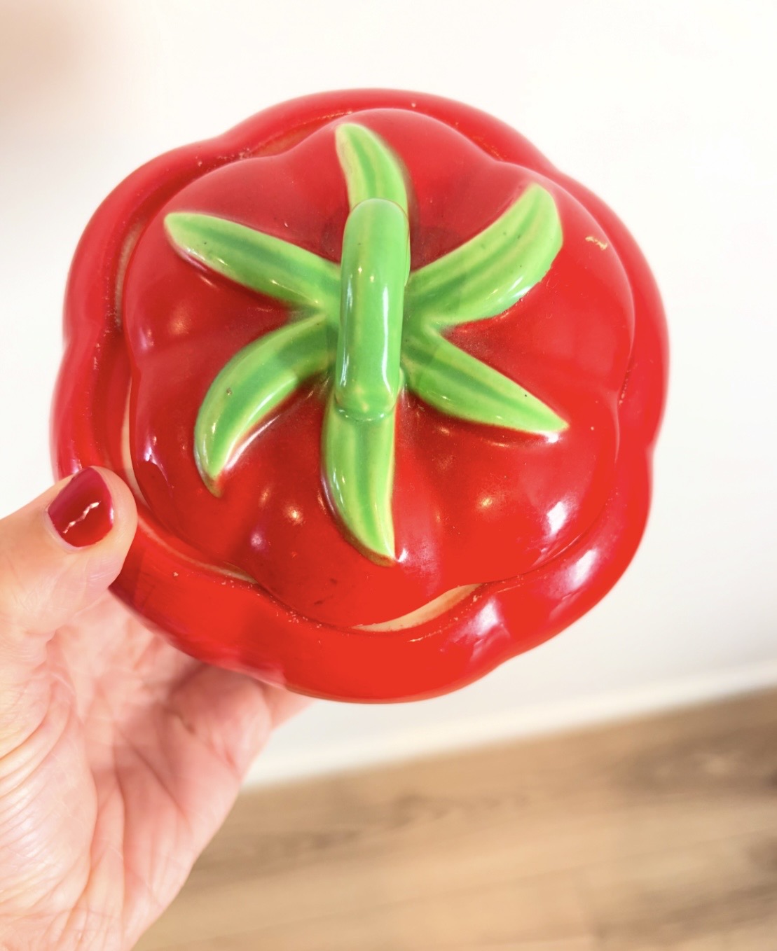 Vintage Tomato Jar