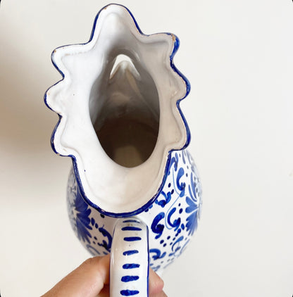 Vintage Ceramic Chicken Pitcher- Italy