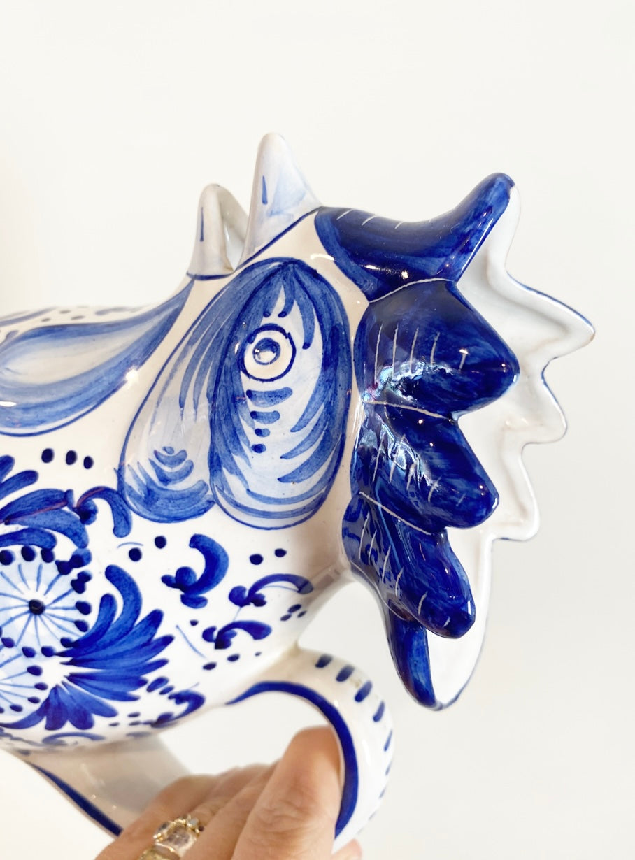 Vintage Ceramic Chicken Pitcher- Italy