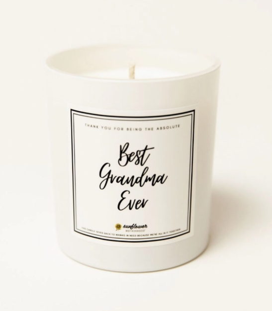 Best Grandma Ever Candle