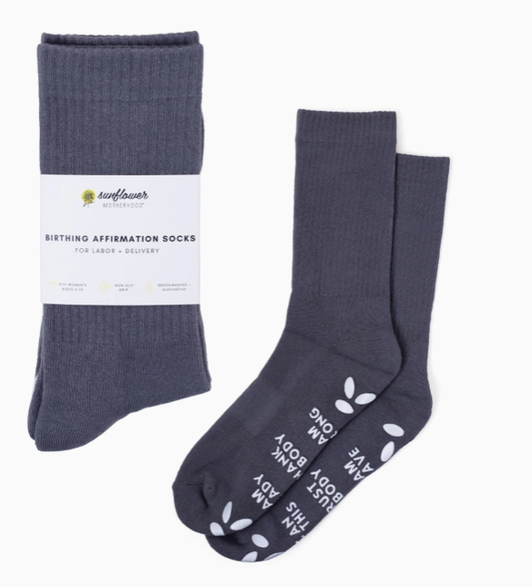 Birthing Affirmation Hospital Socks