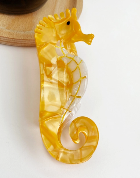 Seahorse Hair Claw Clip