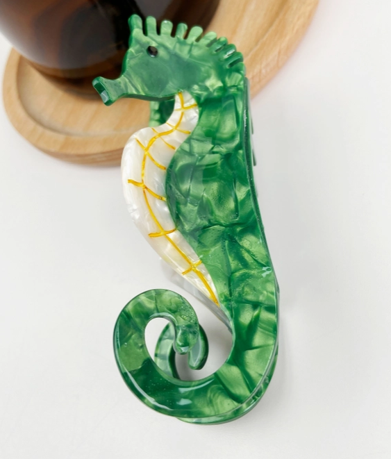 Seahorse Hair Claw Clip