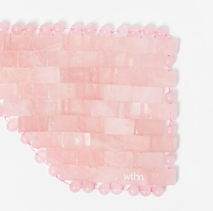 WTHN Rose Quartz Eye Mask