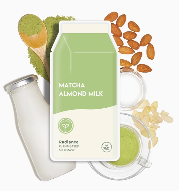 ESW Matcha Almond Milk Radiance Sheet Mask