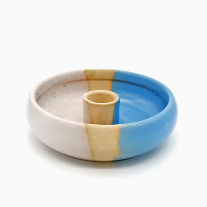 Ceramic Palo Santo holder Light Blue