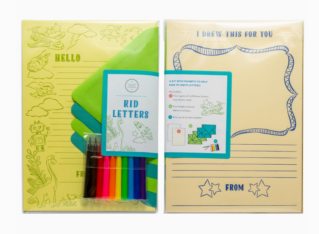 Kid Letters Notecard Kit