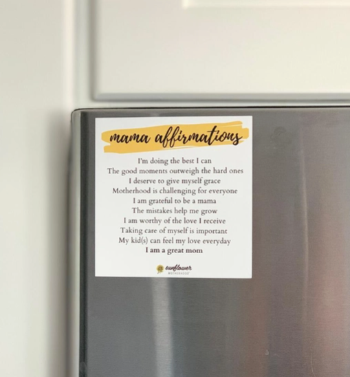 Mama Affirmation Magnet