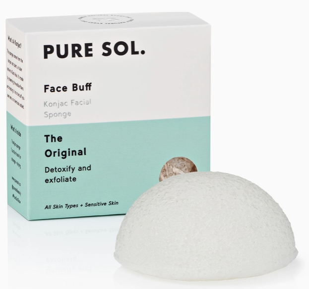 Pure Sol Original Facial Konjac Sponge