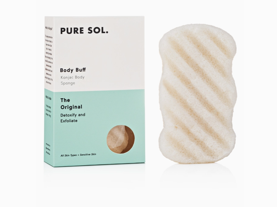 Pure Sol Original Body Konjac Sponge