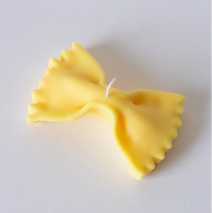 Farfalle (bow tie) Pasta Candle