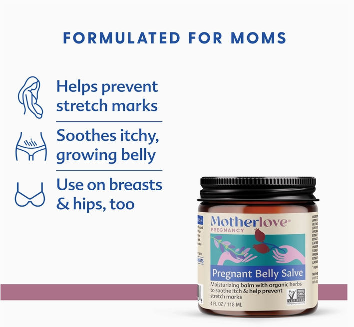 Mother Love Pregnant Belly Salve 4oz