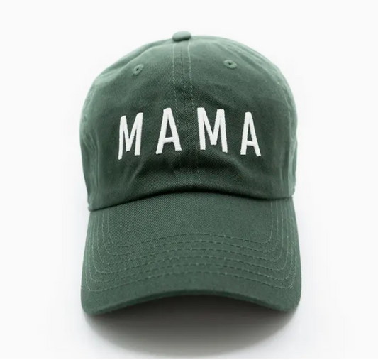 MAMA Hat Hunter Green