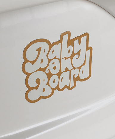 Baby On Board Car Magnet