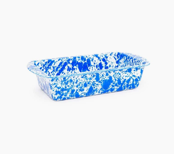 Splatterware Enamel Bread Pan