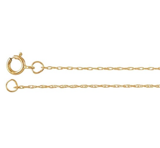 Necklace Chain solid 14k gold