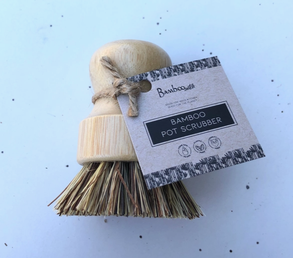 Bamboo Pot Scrubber