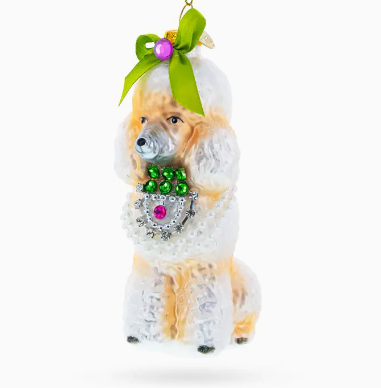 Poodle Ornament