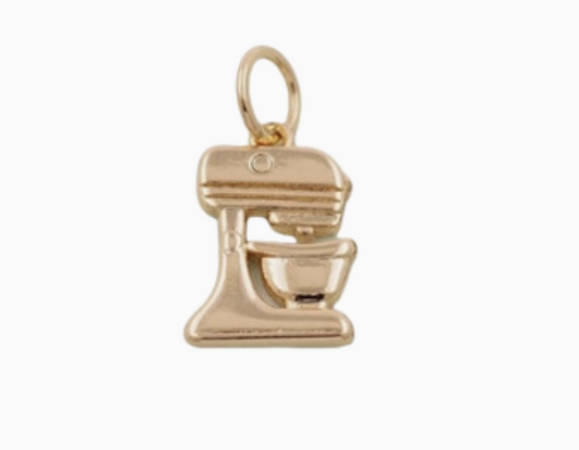 Mixer Stand Charm gold fill