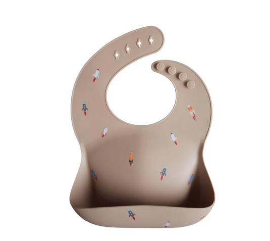 Mushie Silicone Bibs