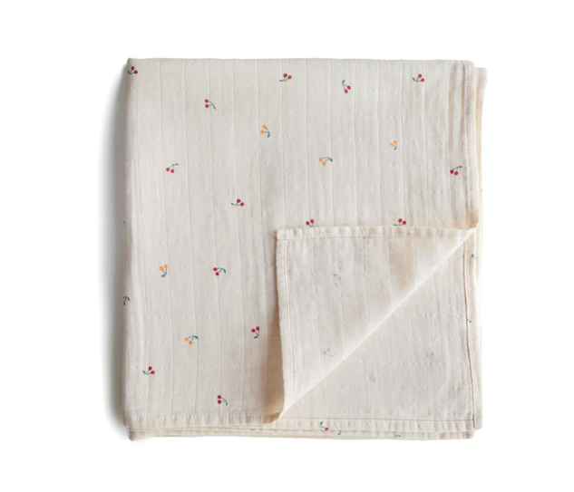 Mushie Muslin Swaddle Blanket (assorted)