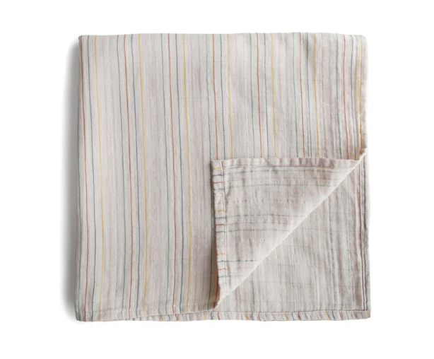 Mushie Muslin Swaddle Blanket (assorted)