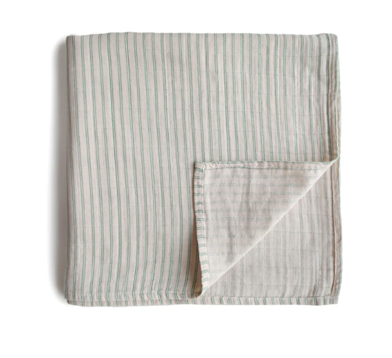 Mushie Muslin Swaddle Blanket (assorted)