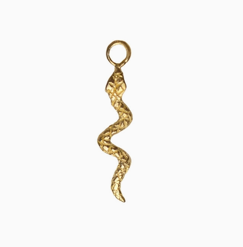 Snake Charm, gold vermeil