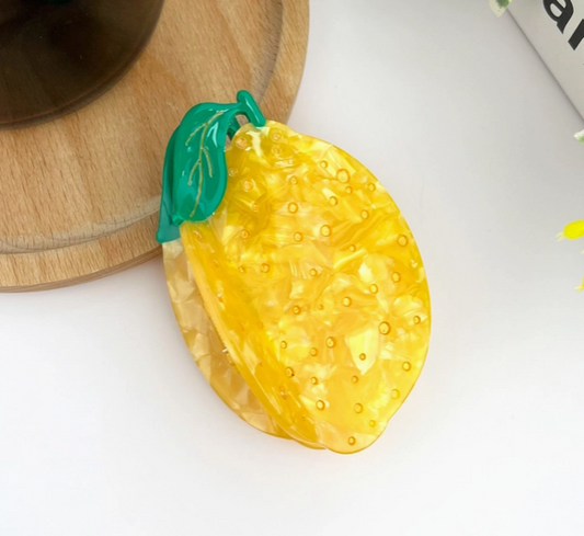 Lemon Claw Hair Clip