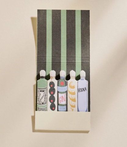 Martini Cheers Matchbook