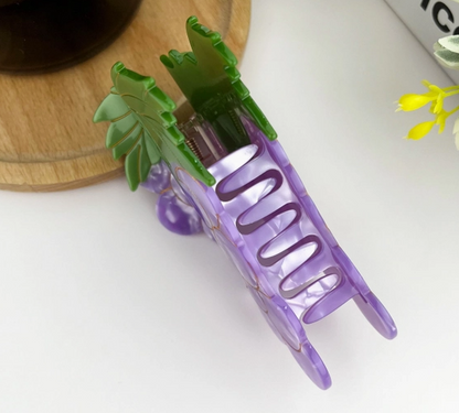 Grape Claw Hair Clip