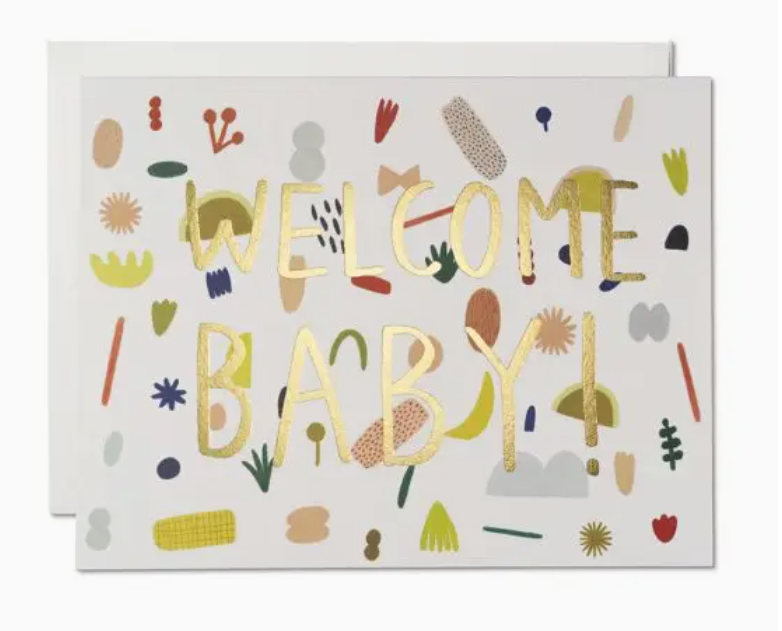 Greeting Card "Welcome Baby"