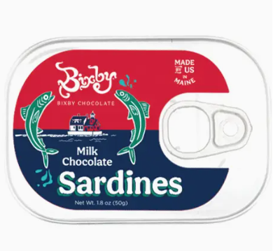 Sardine Chocolates in Tin