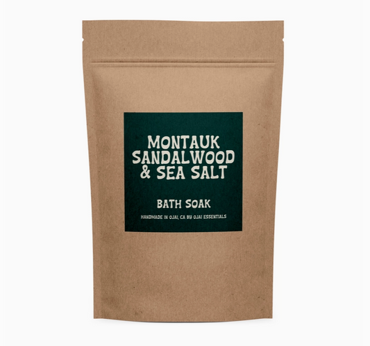Montauk Sandalwood & Sea Salt Bath Soak 5oz