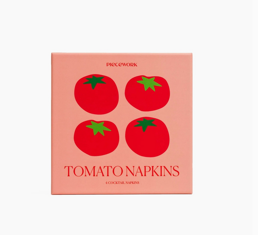Tomato Cocktail Napkin Set (4)