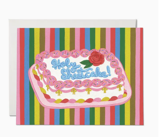 Greeting Card "Holy Sheetcake"