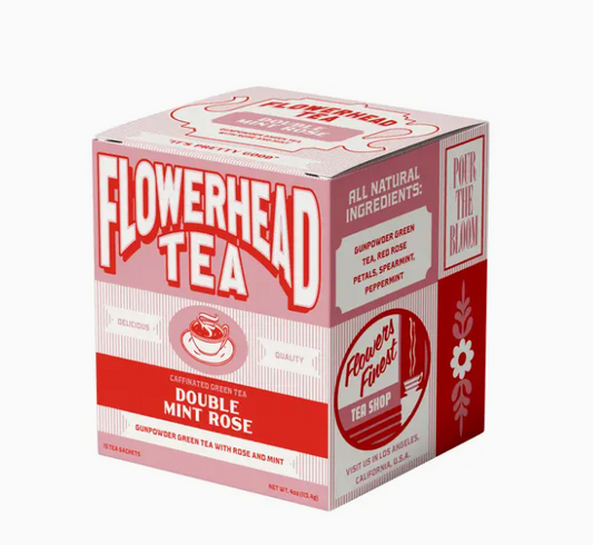 Flowerhead Tea, Double Mint Rose