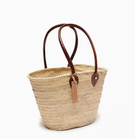 Straw Bag Medium Long strap