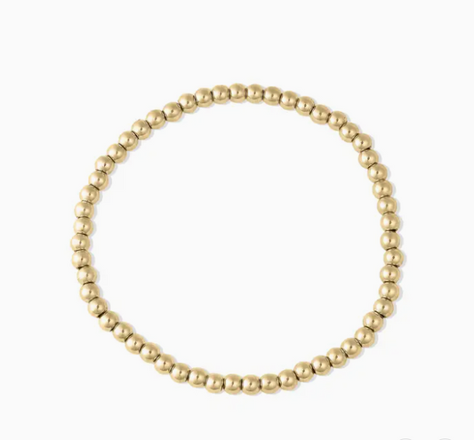 Gold Beaded Bracelets