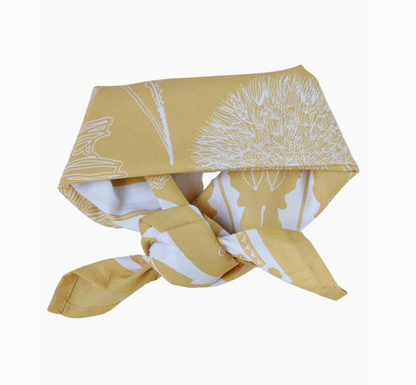 Bandana- Pale Yellow Dandelion