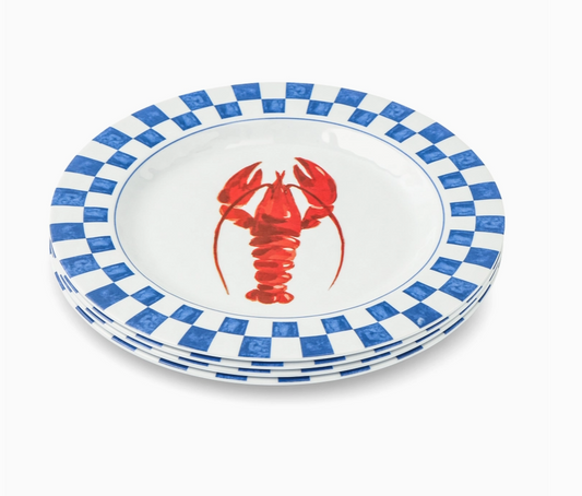Lobster Plate Set of 4