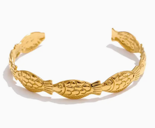 Fish Cuff Bracelet