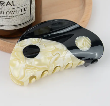 Yin Yang Hair Clip