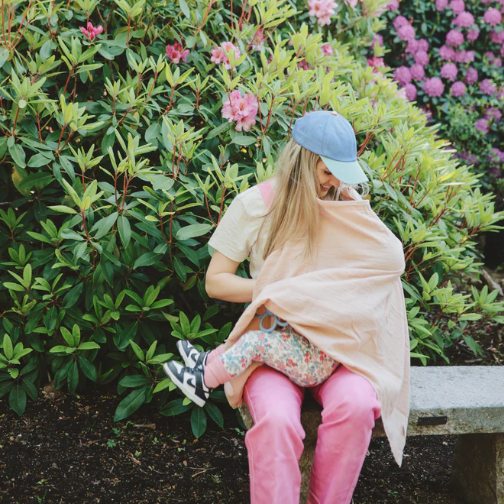Mushie Muslin Nursing Cover