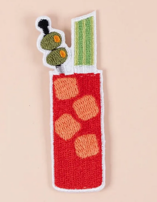 Bloody Mary iron on patch