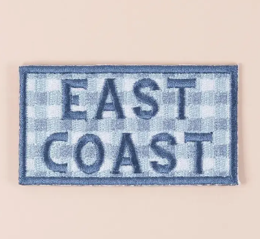 East Coast, iron on patch