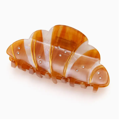 Croissant Hair Claw Clip