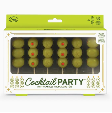 Cocktail Party Olive Candles