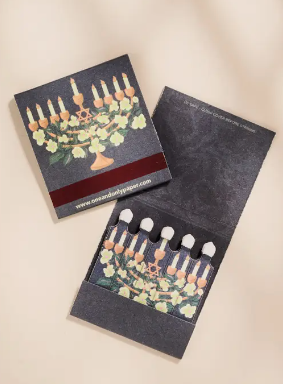 Menorah Matchbook